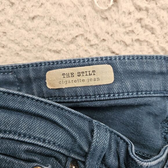 Adriano Goldschmied Jeans Size 31R Blue‎ The Stilt Cigarette Jean - Picture 7 of 10